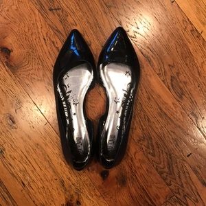 Like new Brash shiny flats! Size 11. Worn ONCE